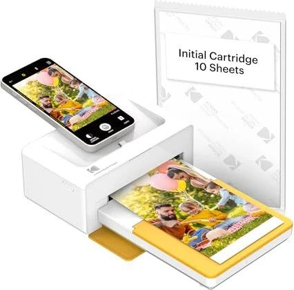 Kodak Instant Dock Plus gelb/weiß, Fotodrucker