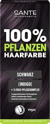 Sante Haarfarbe schwarz, 100g