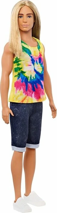 Mattel Barbie - Fashionistas Ken mit langem blonden Haar