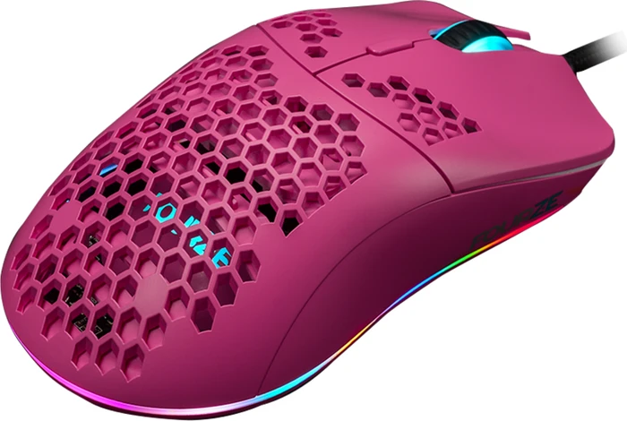 FourZE GM800 Gaming Mouse pink, USB