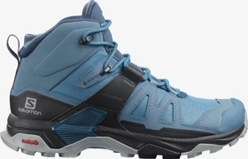 Salomon X Ultra 4 Mid GTX copen blue/black/dark denim (Damen)