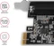 Axagon 1x parallel DB25, PCIe 2.0 x1 Vorschaubild