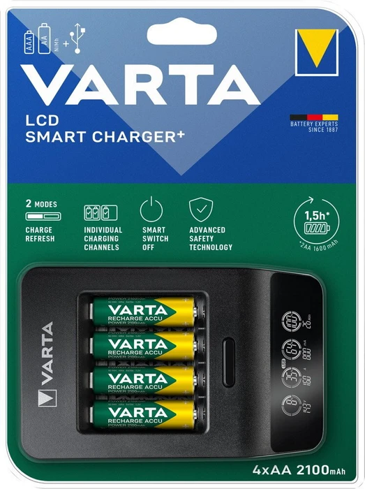 Varta LCD Smart Charger+