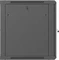 Lanberg WF01 Series 19" Wandschrank 12HE, hängend, Flatpack, Gitternetztür, IP20, RAL 9004, 600mm tief Vorschaubild
