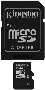 Kingston SDC10, microSD