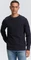 Tom Tailor Bio-Baumwolle Strickpullover knitted navy melange (Herren) Vorschaubild