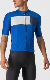Castelli Prologo 7 Trikot kurzarm azzurro italia/ivory/savile blue (Herren)