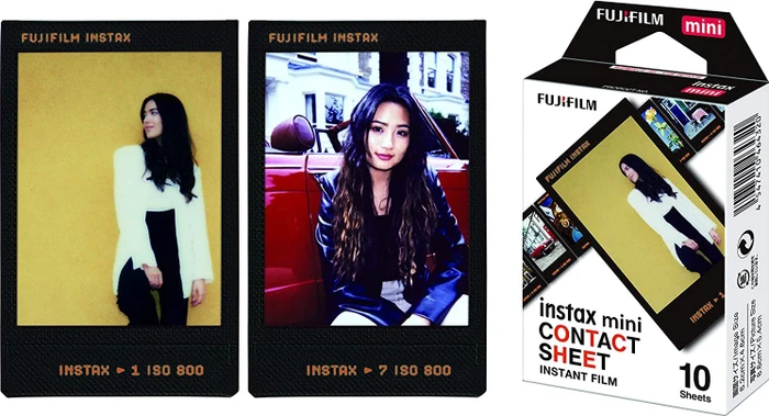 Fujifilm instax mini Sofortbildfilm Contact Sheet, 10 Aufnahmen