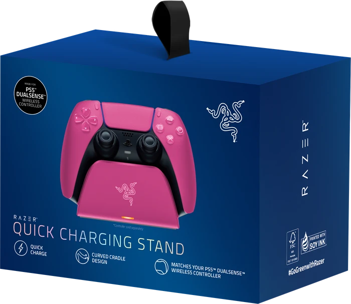 Razer Universal Schnell Ladestation rosa (PS5)