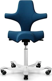 HAG Capisco 8106 Select Sattelstuhl, navyblue, Gestell weiß