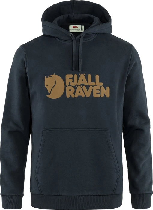 Fjällräven Logo Hoodie dark navy (Herren)