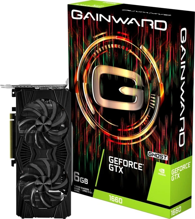 Gainward GeForce GTX 1660 Ghost, 6GB GDDR5, DVI, HDMI, DP