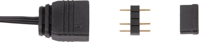 SilverStone CPL03, 1-to-4 ARGB Splitter Cable, 4-fach, 30cm