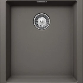 Schock Greenwich N-100S Unterbau Becken mittig silverstone