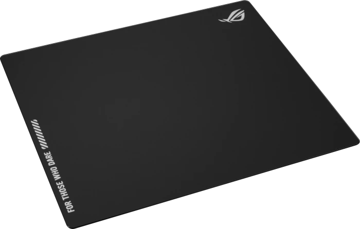 ASUS ROG Moonstone Ace L Glass Mousepad, 500x400mm, Black Edition