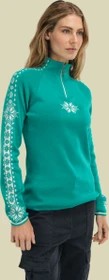 Dale of Norway Geilo Strickpullover peacock/off white (Damen)