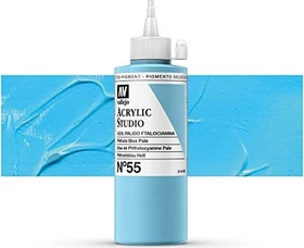 Vallejo Studio Acrylic phthalocyanine pale blue, 200ml