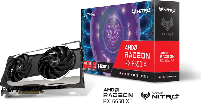Sapphire Nitro+ Radeon RX 6650 XT, 8GB GDDR6, HDMI, 3x DP, lite retail