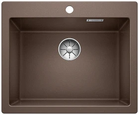 Blanco Pleon 6 InFino Becken mittig cafe