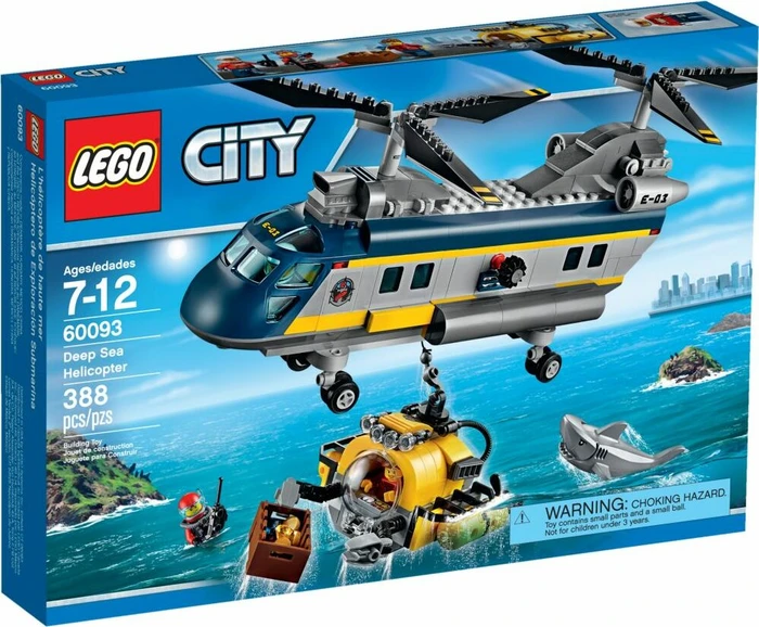 LEGO City Tiefseeforscher - Tiefsee-Helikopter