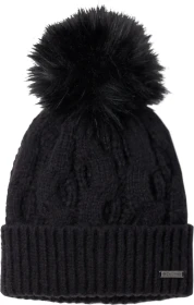 Columbia Boundless Days Cable Knit Pom Beanie schwarz