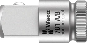 Wera 781 A/B Steckschlüssel-Adapter, 1/4" auf 3/8"