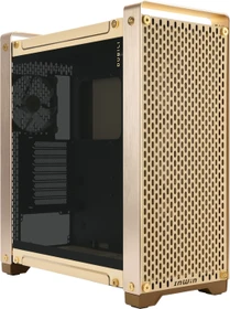 In Win Dubili Champagne Gold, vormontiert, gold, Glasfenster