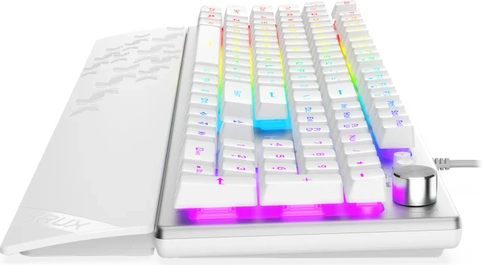Krux Frost RGB, Silver-White, USB, US