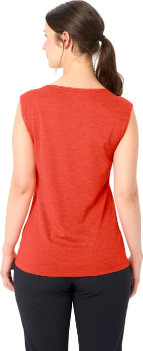 Vaude Essential Top Funktionsshirt ärmellos glowing red (Damen)