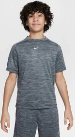 Nike Multi Dri-FIT Funktionsshirt kurzarm black/light smoke grey/white (Junior)