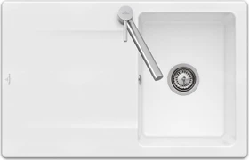 Villeroy & Boch Siluet 800x510mm Einbau Becken reversibel weiß alpin