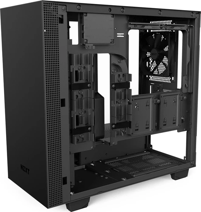 NZXT H400i schwarz, Glasfenster