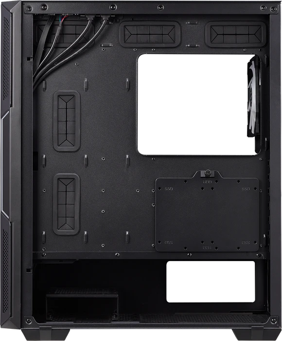 ADATA XPG Starker, schwarz, Glasfenster