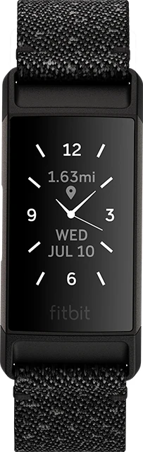 Fitbit Charge 4 Special Edition Aktivitäts-Tracker schwarz/granit