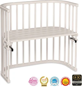 Babybay Original Beistellbett beige lackiert