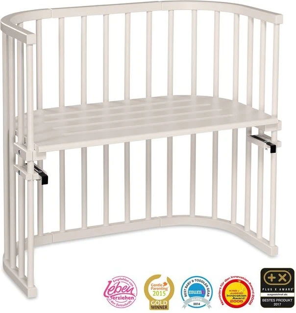 Babybay Original Beistellbett beige lackiert