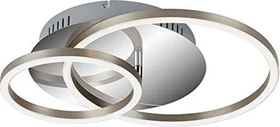 Briloner Frame LED Deckenleuchte 30W 39cm chrom