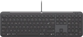 Logitech K620 Signature Slim Wired for Business, Graphite, USB, FR