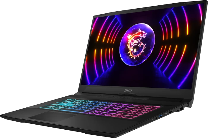 MSI Katana 17 B13UCRK-1402, Black, Core i5-13420H, 16GB RAM, 512GB SSD, GeForce RTX 3050, DE