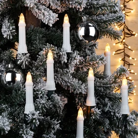 Haushalt International Holly Bell Lichterkette LED 30x warmweiß