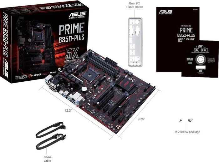 ASUS Prime B350-Plus (AMD AM4)