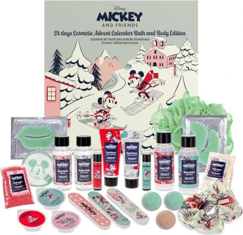 Mad Beauty Disney Mickey & Friends Bath & Body Edition Adventskalender 2026
