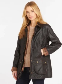 Barbour Beadnell Wax Jacke rustic (Damen)