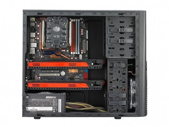 Cooler Master Elite 430 USB 3.0, Acrylfenster