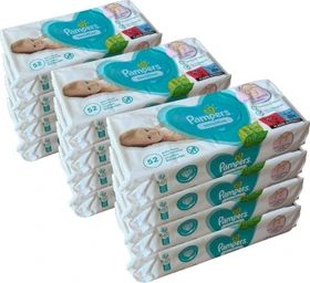 Pampers Sensitive Feuchttücher, 52 Stück