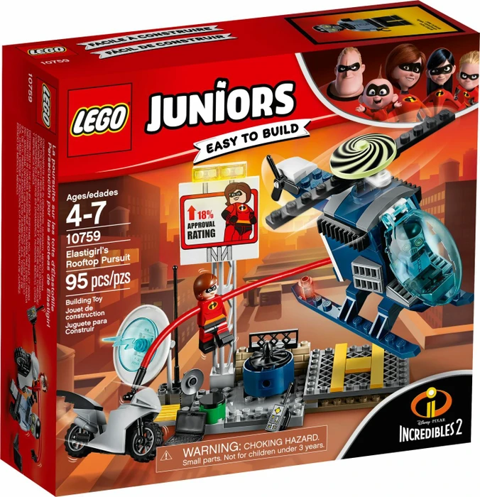 LEGO Juniors - Elastigirls Verfolgungsjagd über den Dächern
