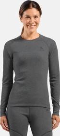 Odlo Active Warm Eco Funktionsshirt langarm steel grey melange (Damen)