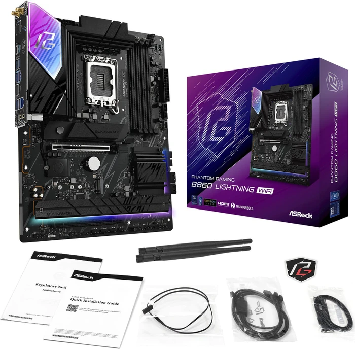 ASRock Phantom Gaming B860 Lightning WiFi (Intel 1851)