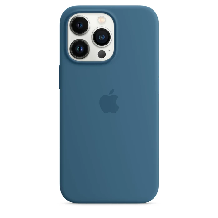 Apple Silikon Case mit MagSafe für iPhone 13 Pro eisblau