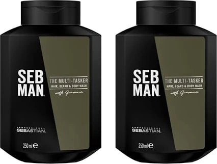 Sebastian Seb Man The Multitasker 3in1 Hair, Beard & Body Wash, 250ml